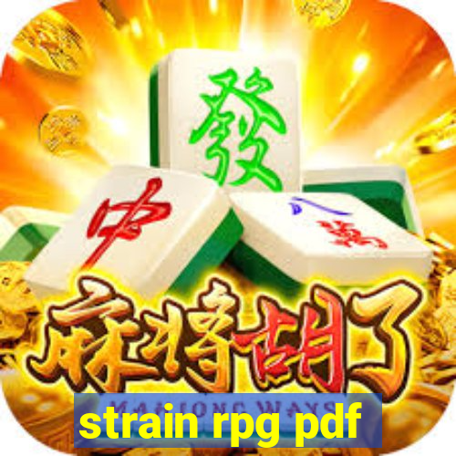 strain rpg pdf